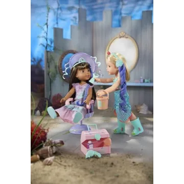 Mermaid Salon Playset with Color Changing Hair Extensions
