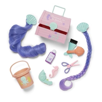 Mermaid Salon Playset with Color Changing Hair Extensions