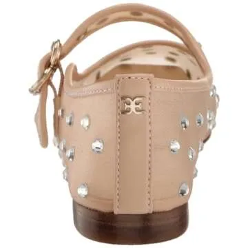 Sam Edelman Women's Michaela Mary Jane Flat Vintage Pink 7.5 Medium