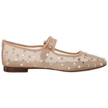 Sam Edelman Women's Michaela Mary Jane Flat Vintage Pink 7.5 Medium