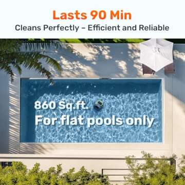 Gosvor Cordless Robotic Pool Cleaner for All Pool Sizes