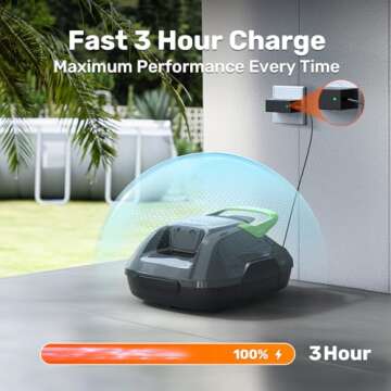 Gosvor Cordless Robotic Pool Cleaner for All Pool Sizes