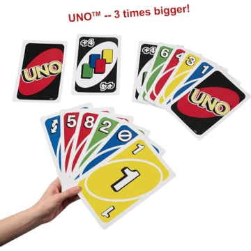 Giant UNO Card Game Oversized Fun for All Ages