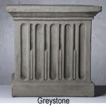 Campania International FT-133-GS Williamsburg Pineapple Fountain, Grey Stone Finish