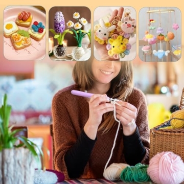 Comfortable Ergonomic Crochet Hook Sets for Crafters