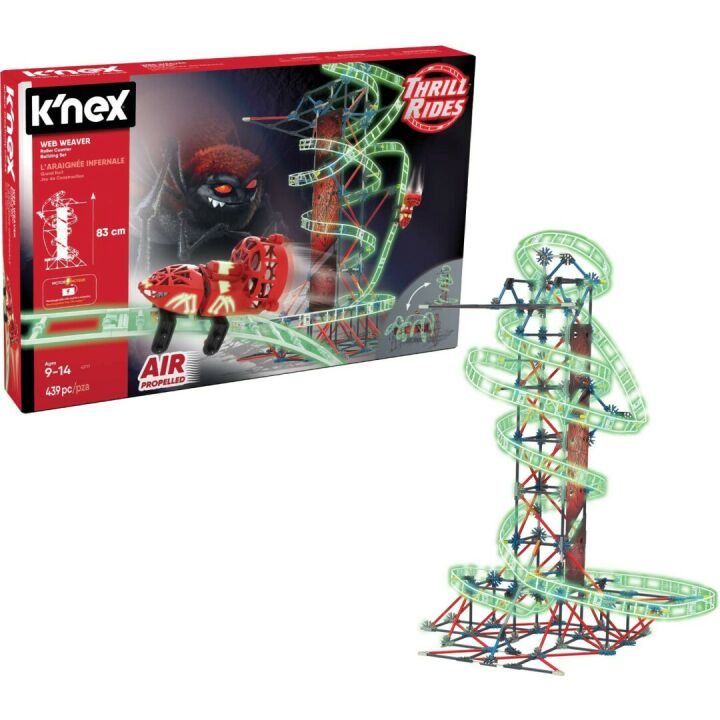 K'NEX Web Weaver Coaster Set