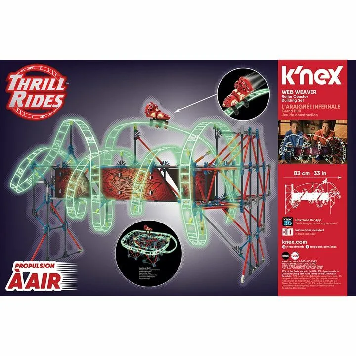 K'NEX Web Weaver Coaster Set