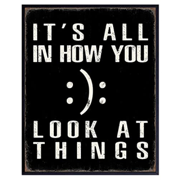 Inspirational Positive Quotes Wall Art & Decor - Motivational Entrepreneur Poster Prints 8x10 - Succ...