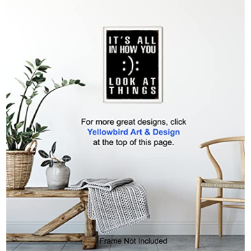 Inspirational Positive Quotes Wall Art - Uplifting Decor for All