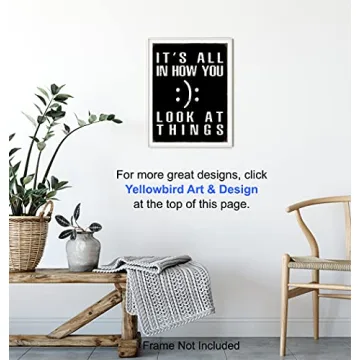 Inspirational Positive Quotes Wall Art - Uplifting Decor for All