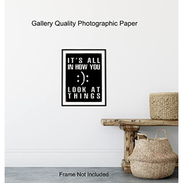 Inspirational Positive Quotes Wall Art - Uplifting Decor for All