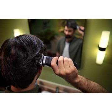 Philips Norelco Multigroom Series 5000 18 Piece, Beard Face, Hair, Body and Intimate Hair Trimmer for Men - NO BLADE OIL MG5910/49