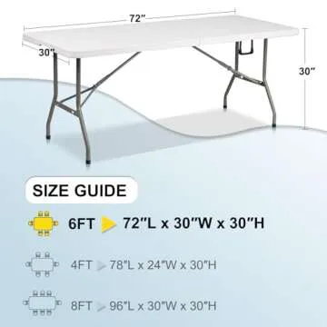 ABCCANOPY Red 6 ft Spandex Table Cover Open Back