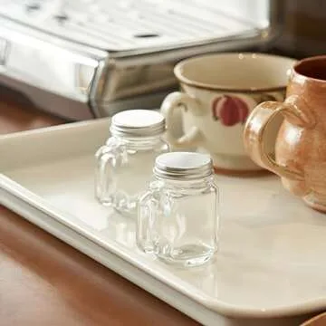 Kingrol Mini Mason Jar Shot Glasses Set - 16 Pack