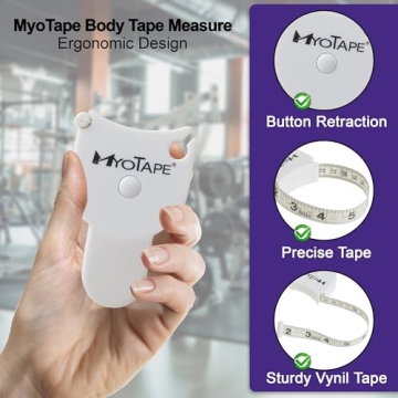 MyoTape Body Measure Tape for Fitness Success
