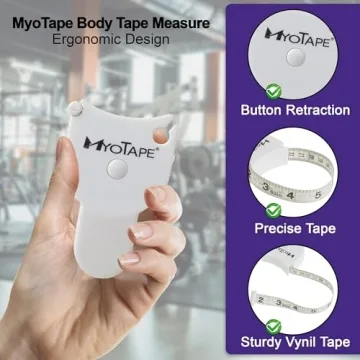 MyoTape Body Measure Tape for Fitness Success