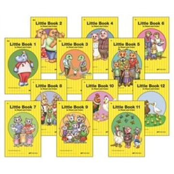 Little Books 1-12 Set - Abeka K4 Kindergarten Phonics Reading Program