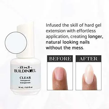 IBD Building Gel for Nail Extensions 0.5 oz - Odor-Free
