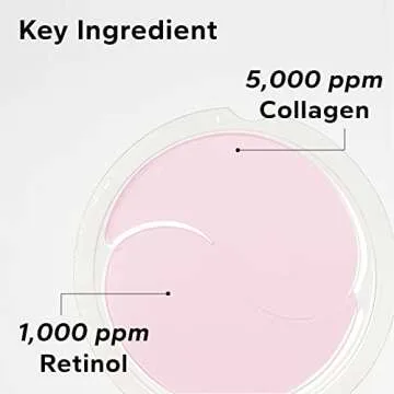 misoli Retinol & Collagen Under Eye Patches - Under Eye Patch for Puffy Eyes & Bags, Dark Circles an...