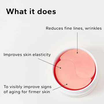 misoli Retinol & Collagen Under Eye Patches - Under Eye Patch for Puffy Eyes & Bags, Dark Circles and Puffiness, Cooling Patches for Skincare, Under Eye Patchess for Beauty & Personal Care