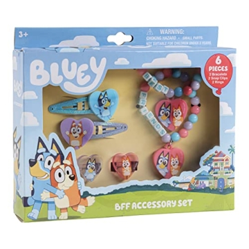 Luv Her Bluey Girls BFF Toy Jewelry Set for Imaginative Play