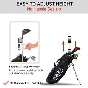 Selfie Golf Analyzer with Phone Holder - PGA Best Product