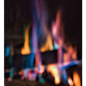 Plow & Hearth Vibrant Color Changing Pine Cones Fireplace Accessory