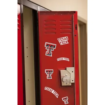 Texas Tech University Large Vinyl Stickers Pack for Enthusiasts