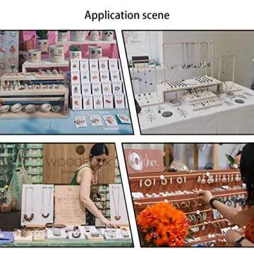 Stylish Acrylic Earring Holder Set for Elegant Displays