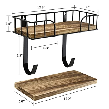 NC Ironing Board Wall Mount for Laundry Room Organization