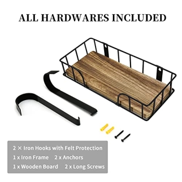 NC Ironing Board Wall Mount for Laundry Room Organization