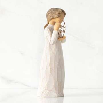 Willow Tree Love You, Just a Little Reminder, A Thoughtful Gesture to Spouses, Parents, Family Members and Friends, Sculpted Hand-Painted Figure
