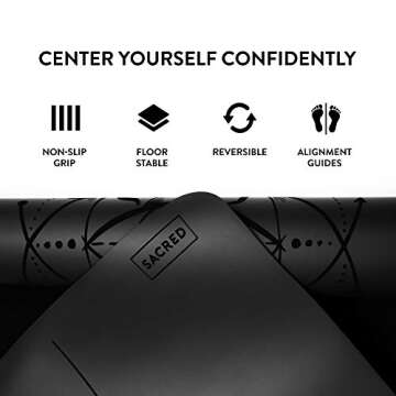 SACRED Pro Yoga Mat | Extra Grip Non-Slip Eco-Friendly