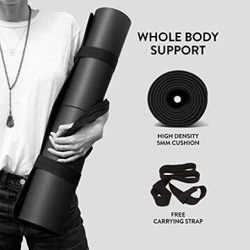 SACRED Pro Yoga Mat | Extra Grip Non-Slip Eco-Friendly