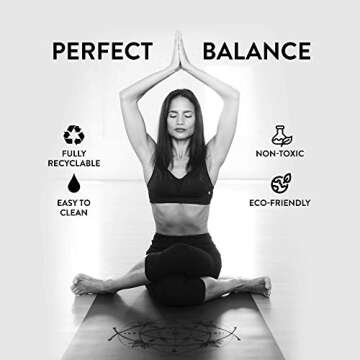 SACRED Pro Yoga Mat | Extra Grip Non-Slip Eco-Friendly