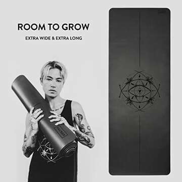 SACRED Pro Yoga Mat | Extra Grip Non-Slip Eco-Friendly