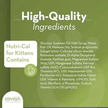 Tomlyn High Calorie Nutritional Gel for Kittens (Nutri-Cal) 4.25 oz