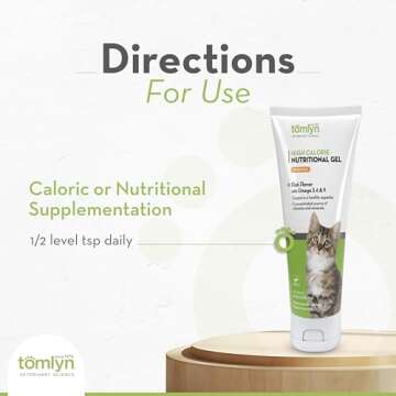 Tomlyn High Calorie Nutritional Gel for Kittens (Nutri-Cal) 4.25 oz