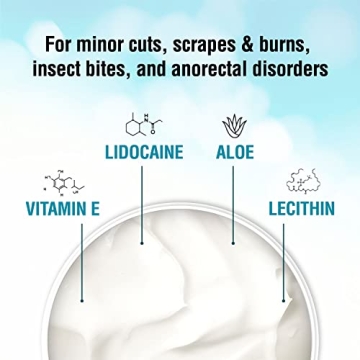 Ebanel 5% Lidocaine Numbing Cream for Pain Relief