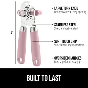 GORILLA GRIP Heavy Duty Stainless Steel Can Opener