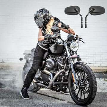 Black Harley Mirrors For Sportster Mirrors Black Motorcycle Mirrors For Harley Road Glide Mirrors Street Glide Mirrors 2006 Harley Dyna Street Bob Mirrors