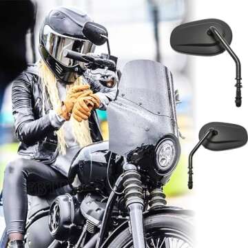 Black Harley Mirrors For Sportster Mirrors Black Motorcycle Mirrors For Harley Road Glide Mirrors Street Glide Mirrors 2006 Harley Dyna Street Bob Mirrors