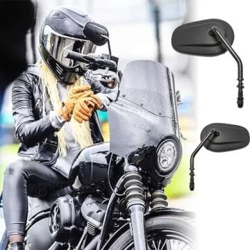 Black Harley Mirrors For Sportster Mirrors Black Motorcycle Mirrors For Harley Road Glide Mirrors Street Glide Mirrors 2006 Harley Dyna Street Bob Mirrors