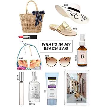 YXILEE Handmade Straw Purses for Women - Eco-Friendly Summer Tote