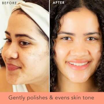 Face Scrub - USA Made with Natural & Organic Ingredients, Cleanses and Exfoliates All Skin Types, Mi...