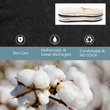 DIBAOLONG Womens No Show Socks Non Slip Flat Boat Line Low Cut Socks 6 Pairs