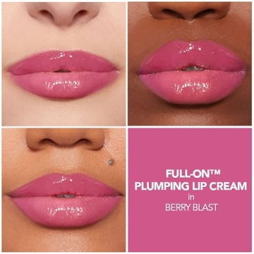 BUXOM Berry Blast Plumping Lip Cream for Fuller Lips