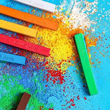 MYARTOOL 24 Soft Pastel Colors for Creative Artists