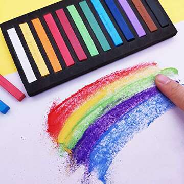 MYARTOOL 24 Soft Pastel Colors for Creative Artists