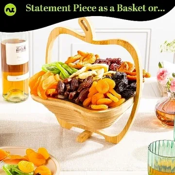 Nut Cravings Holiday Dried Fruit Gift Basket - Healthy Snacks